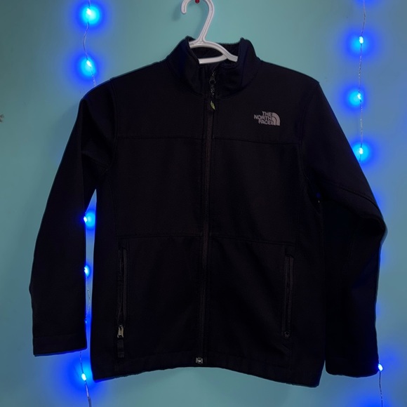 TNF ZIP UP FLEECE BLACK - Picture 1 of 4
